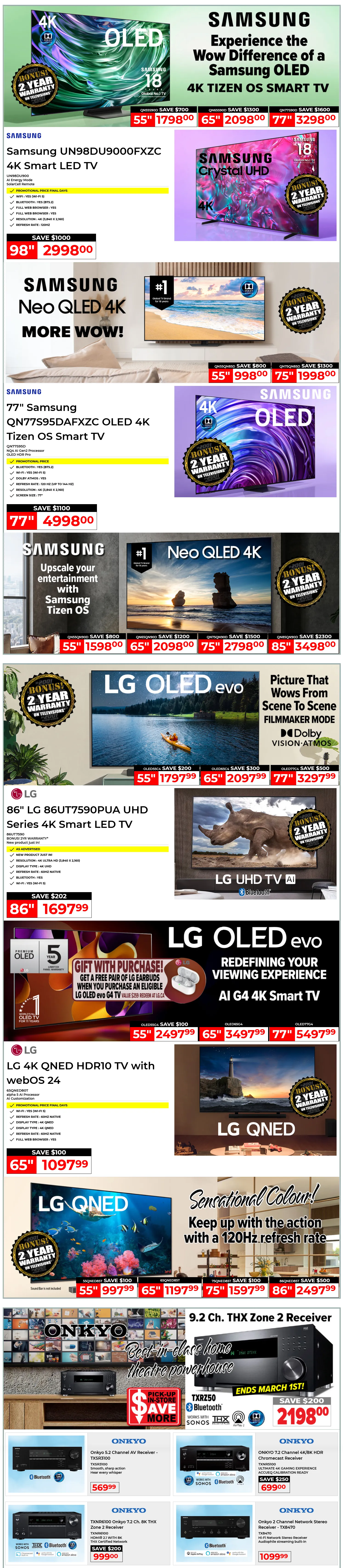 CA - 2001 Audio Video Sales from February 26 to February 27 2025 - flyer page