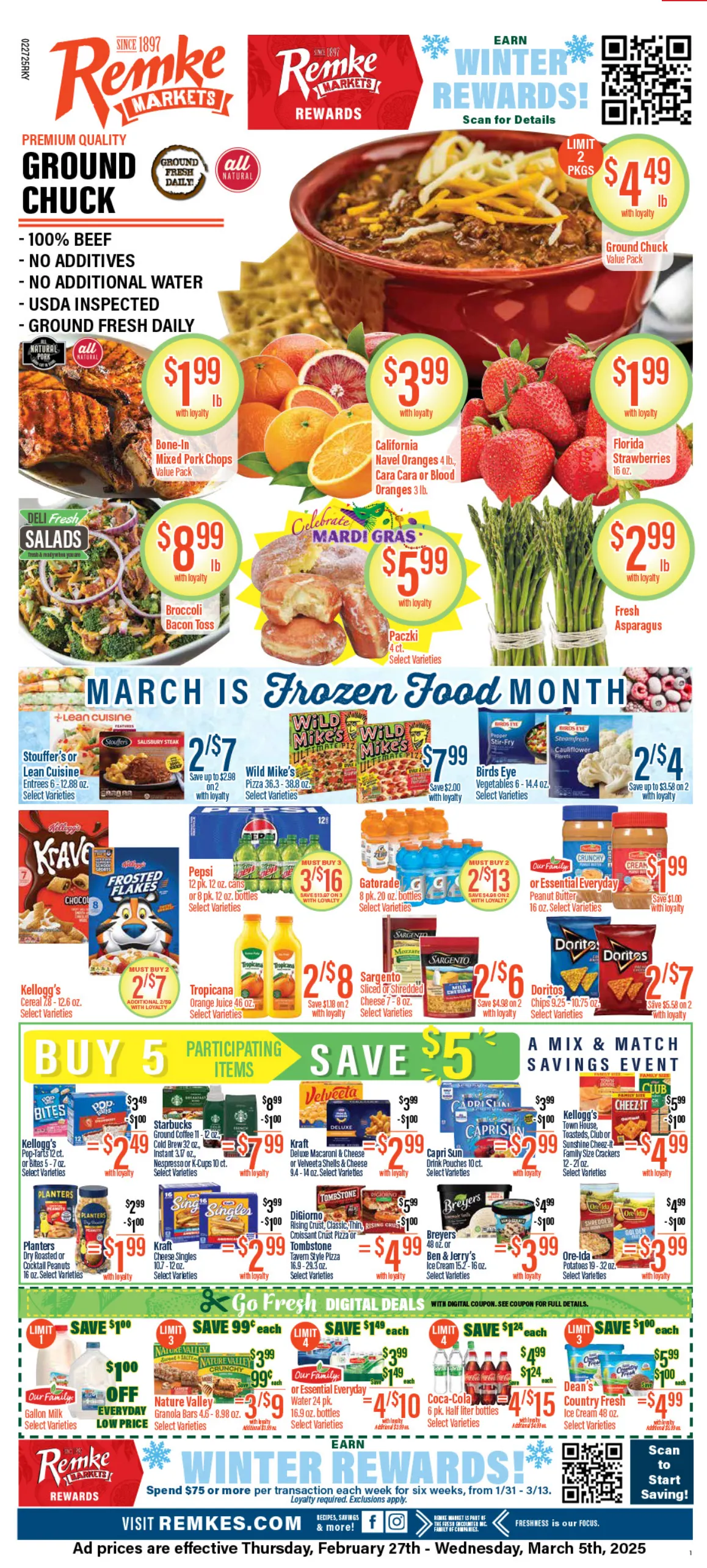 Weekly ad Remke Markets Sales from February 27 to March 5 2025 - Page 
