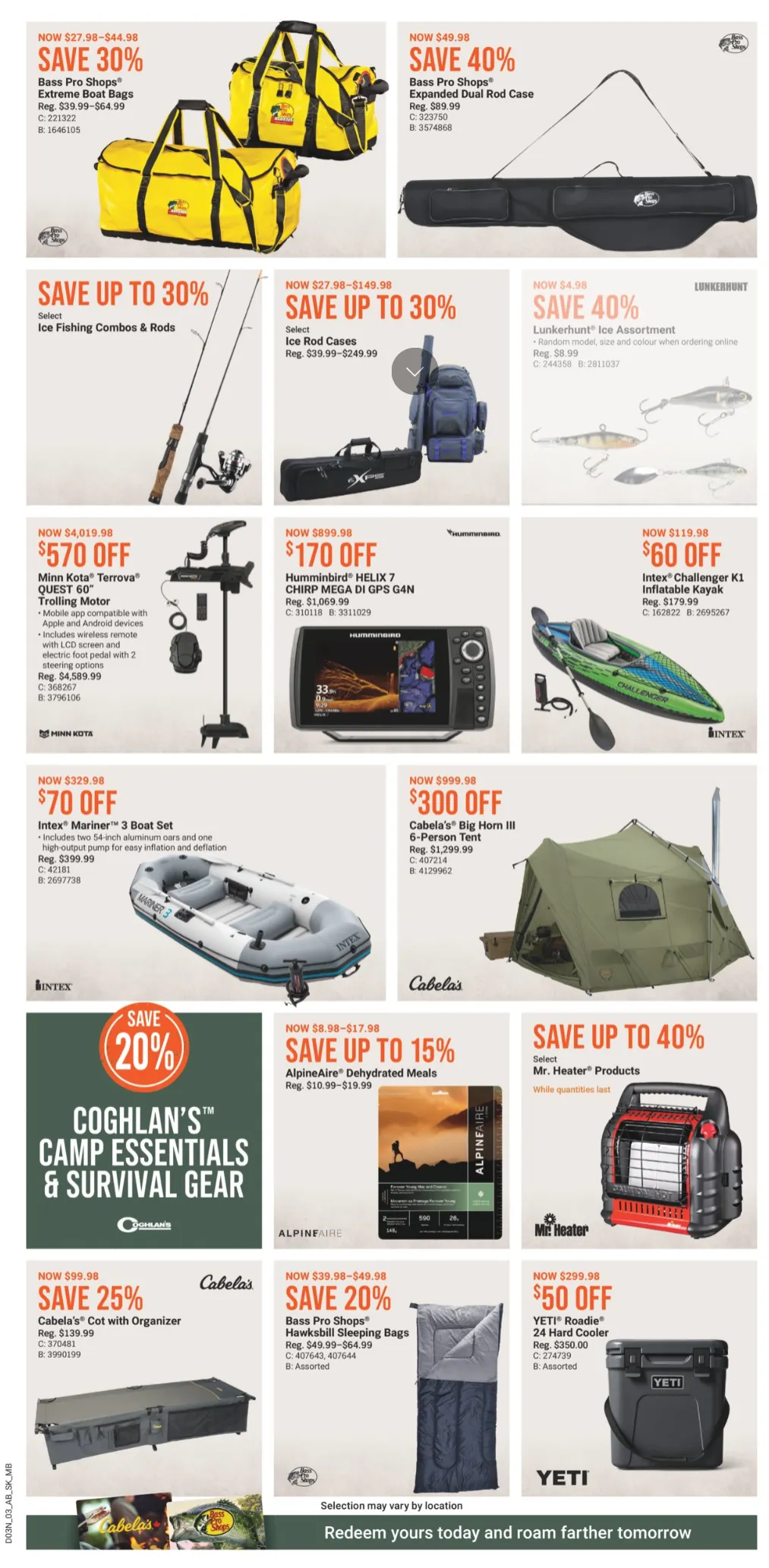 Cabelas Sales from March 13 to March 26 2025 - flyer page 2