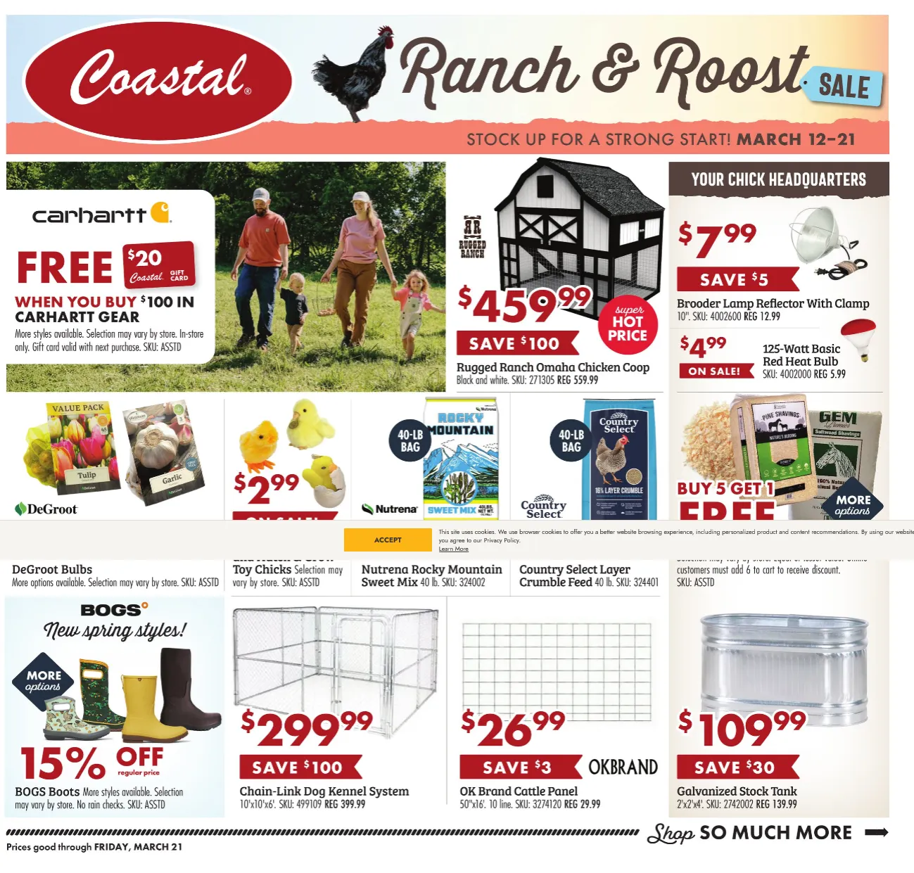 Weekly ad Coastal Farm & Ranch Sales from March 12 to March 21 2025 - Page