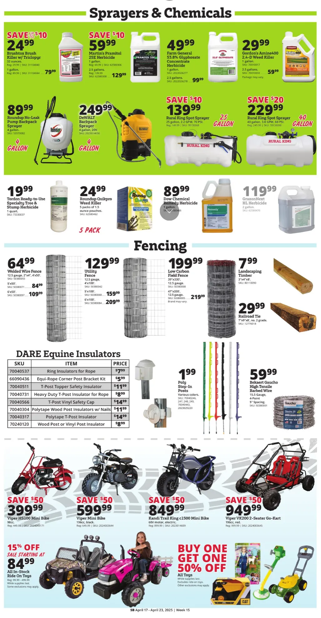 Weekly ad Rural king Sales from April 17 to April 23 2025 - Page 4