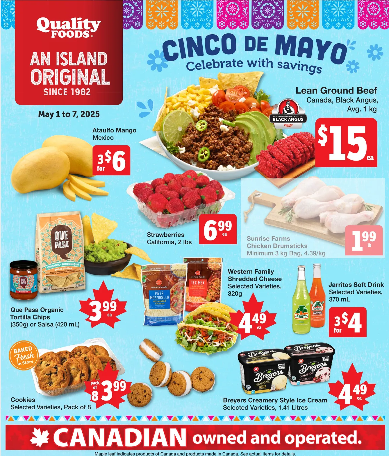 Quality Foods Sales from May 1 to May 7 2025 - flyer page 1