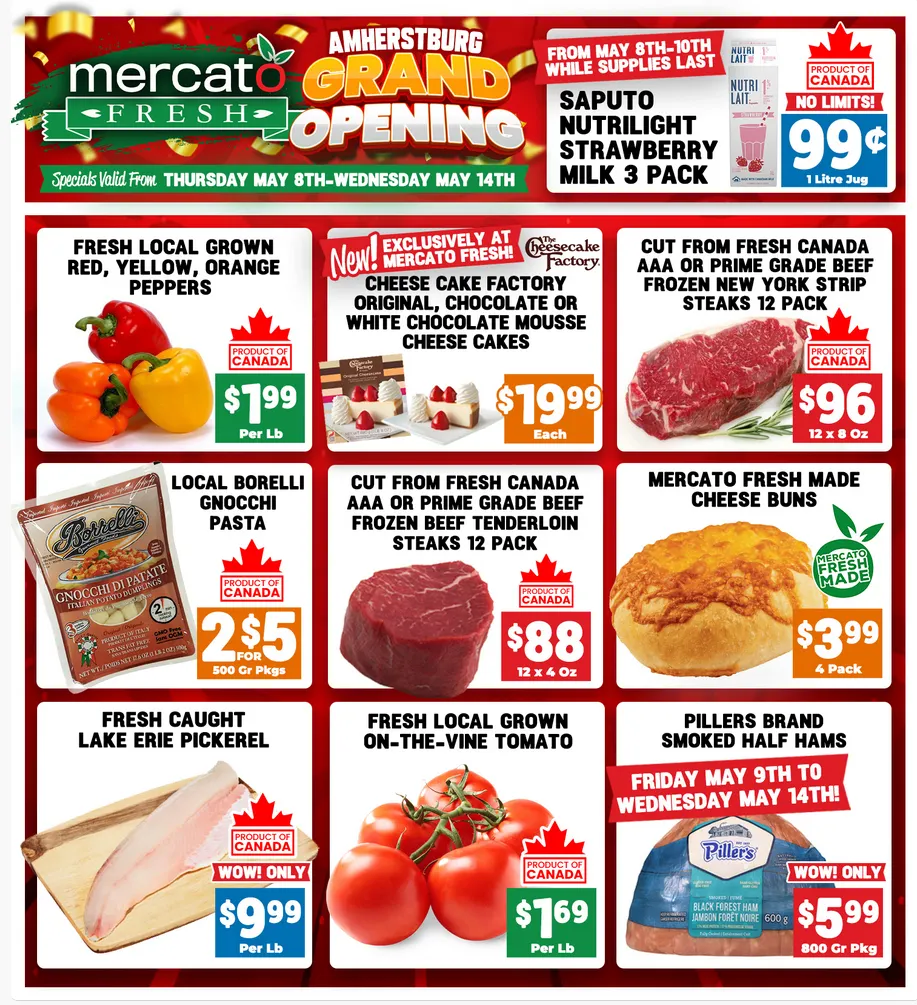 Mercato Fresh flyers from May 4 to May 14 2025 - flyer page 1