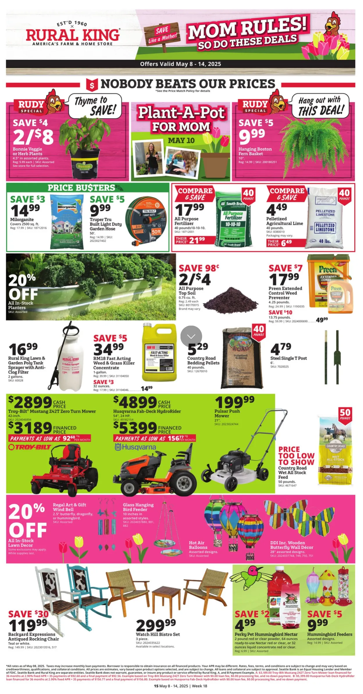 Weekly ad Rural King Sales from May 8 to May 14 2025 - Page 1