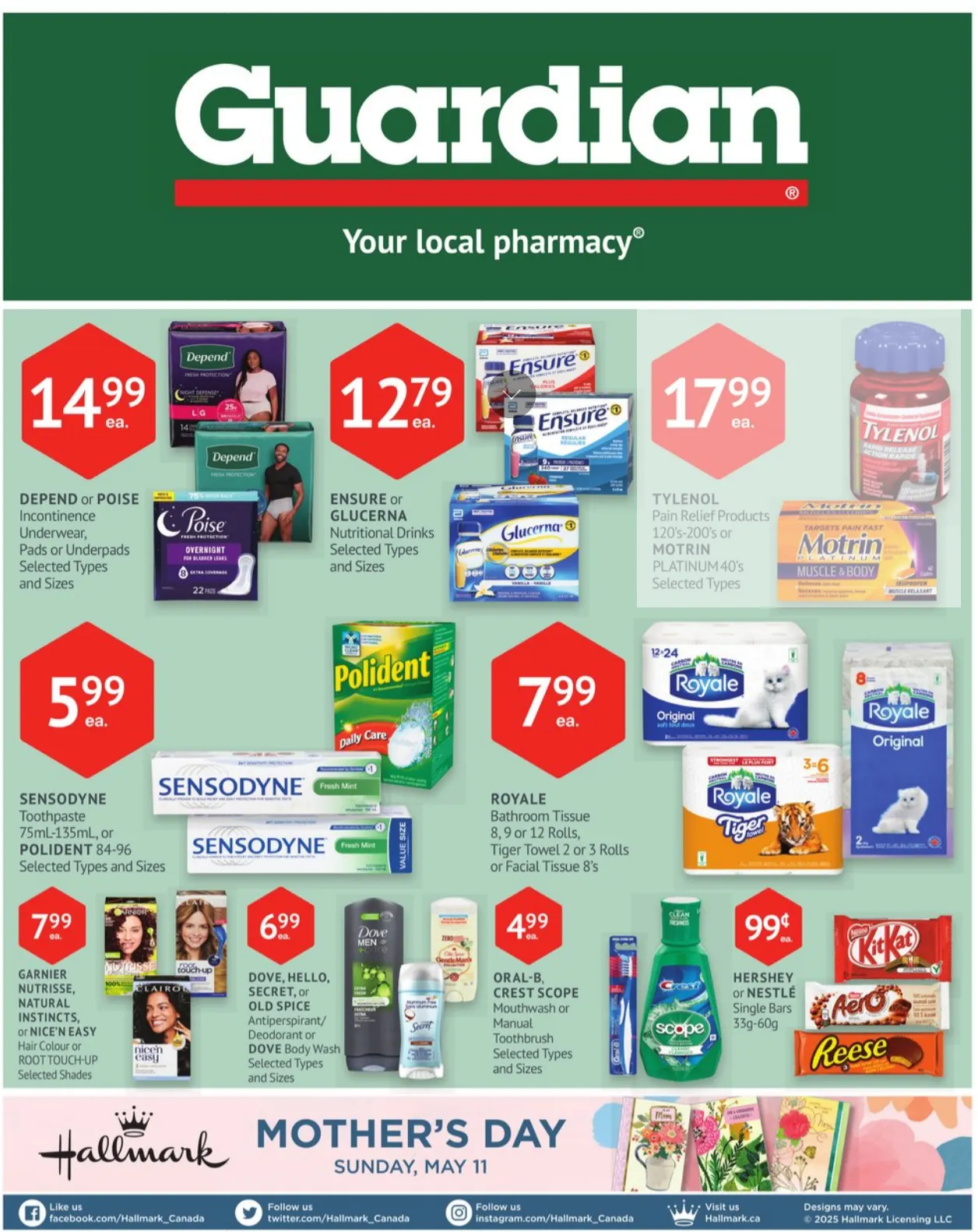 Guardian Pharmacy flyers from May 9 to May 15 2025 - flyer page 1