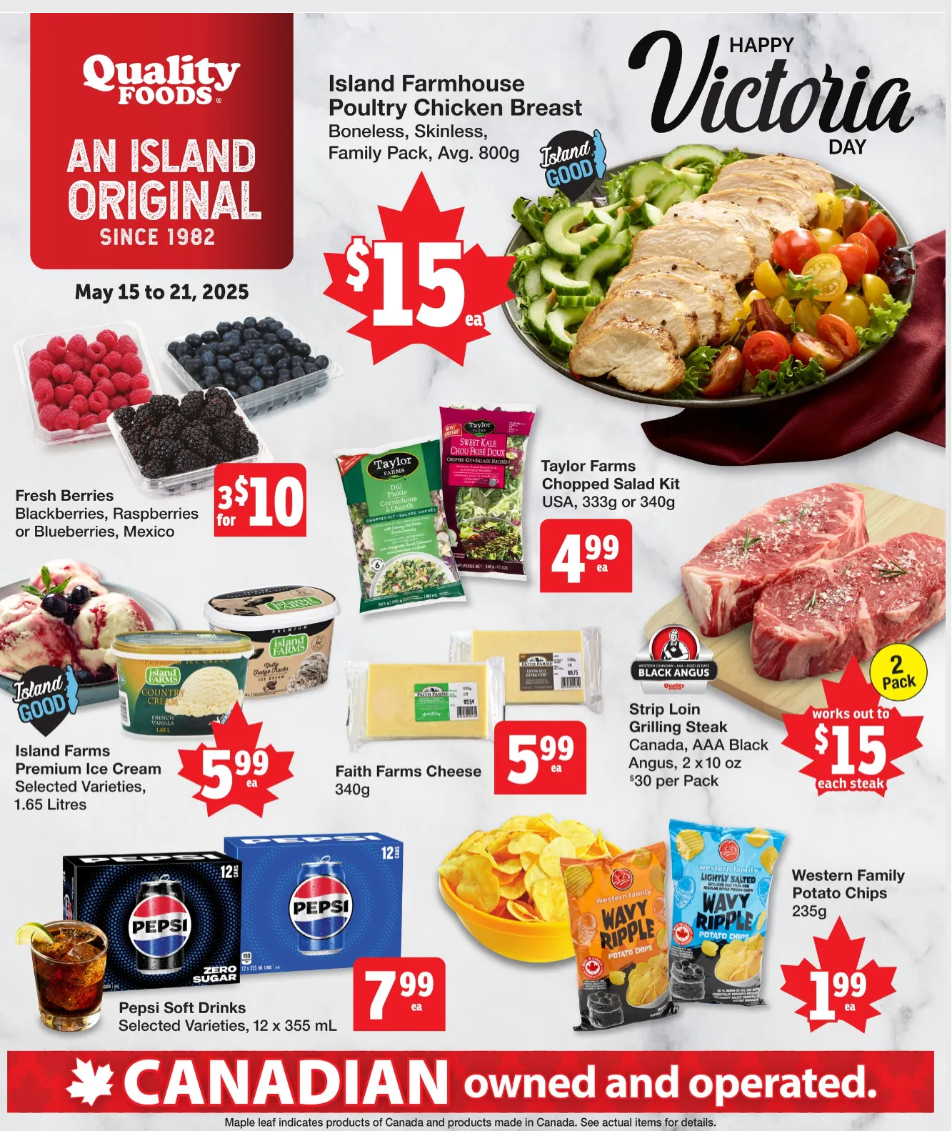 Quality Foods Sales from May 15 to May 21 2025 - flyer page