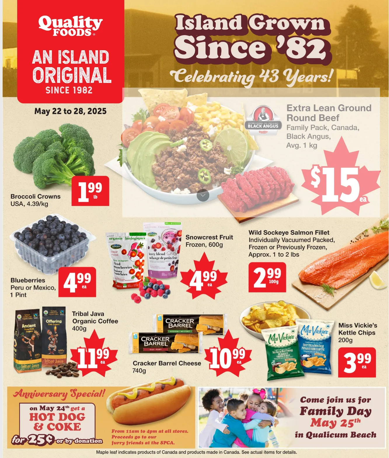 Quality Foods Sales from May 22 to May 28 2025 - flyer page