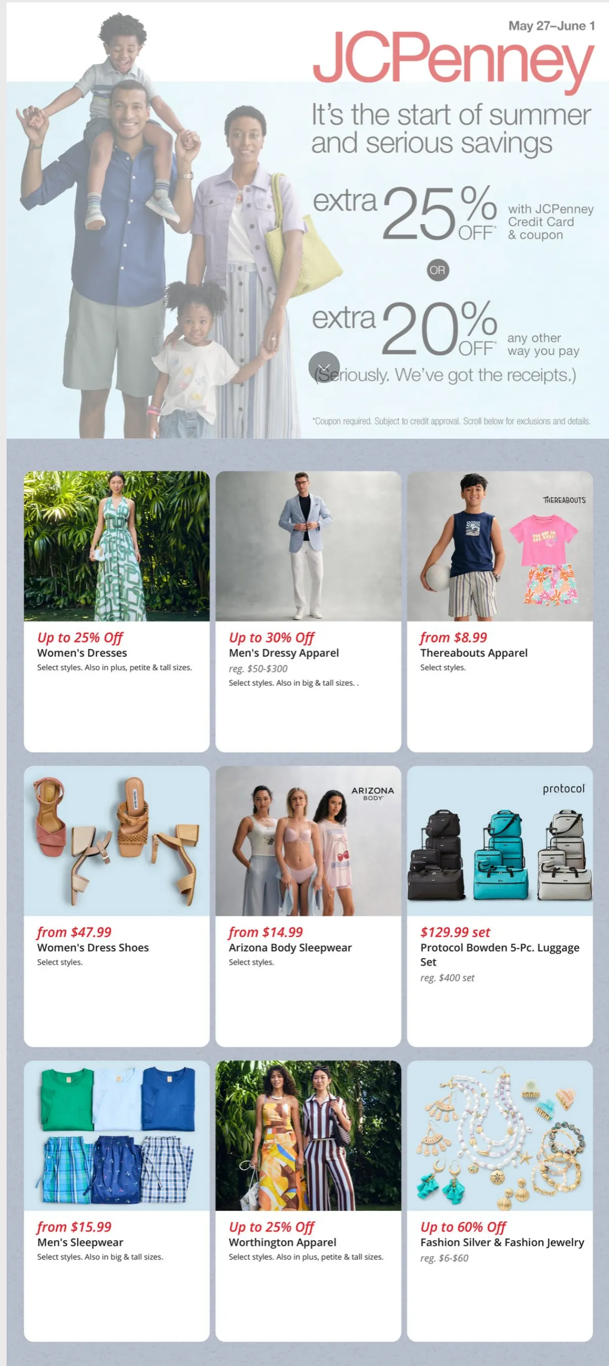 Weekly ad JCPenney Sales from May 26 to June 1 2025 - Page 1