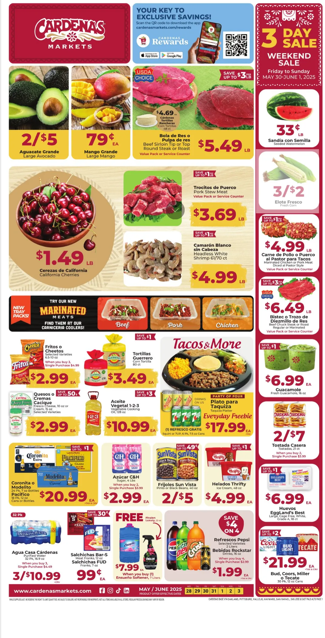 Weekly ad Cardenas weekly ads from May 28 to June 3 2025 - Page 1