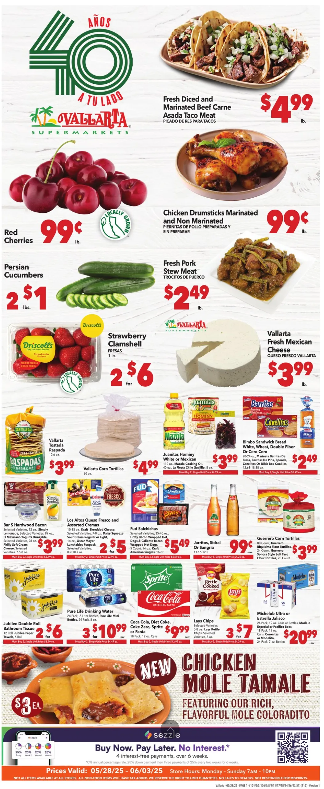 Weekly ad Vallarta Sales from May 28 to June 3 2025 - Page