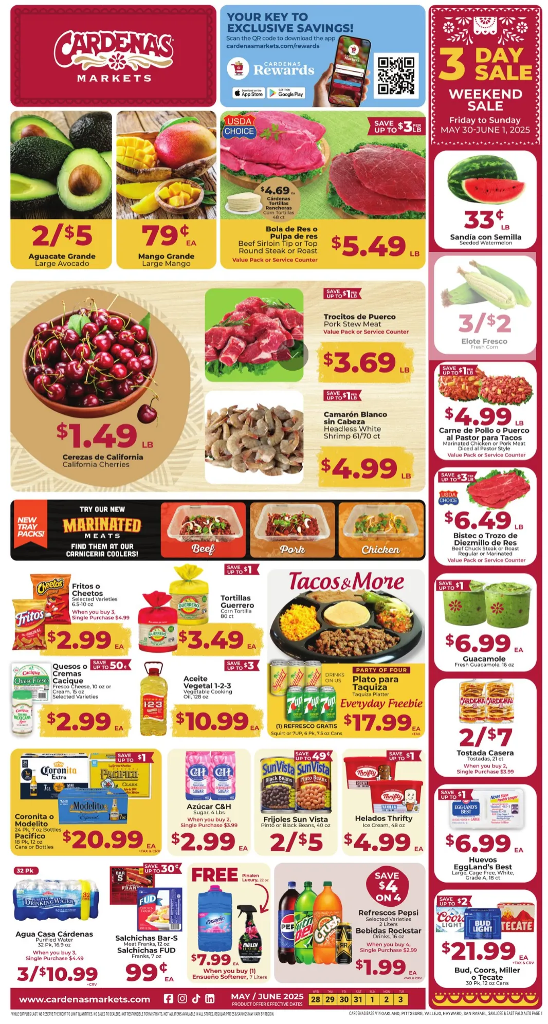 Weekly ad Los Altos Ranch Market Sales from May 28 to June 3 2025 - Page 1
