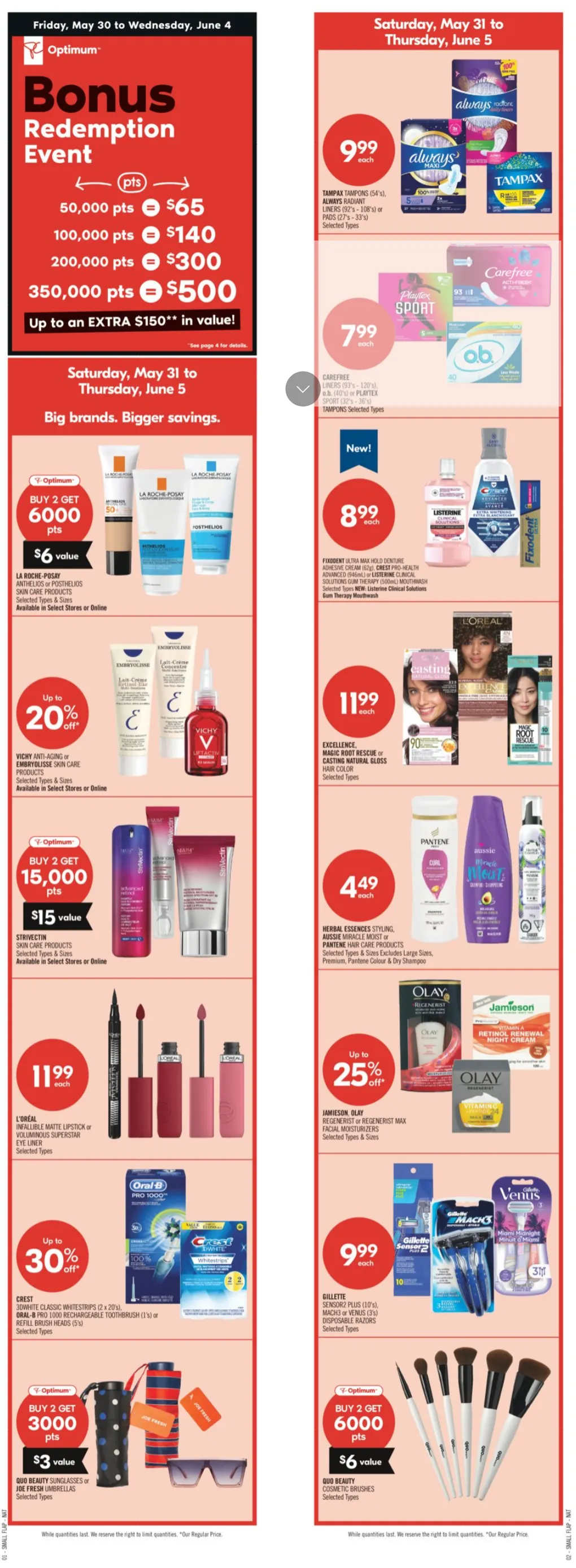 Shoppers Drug Mart Sales from May 31 to June 5 2025 - flyer page 1