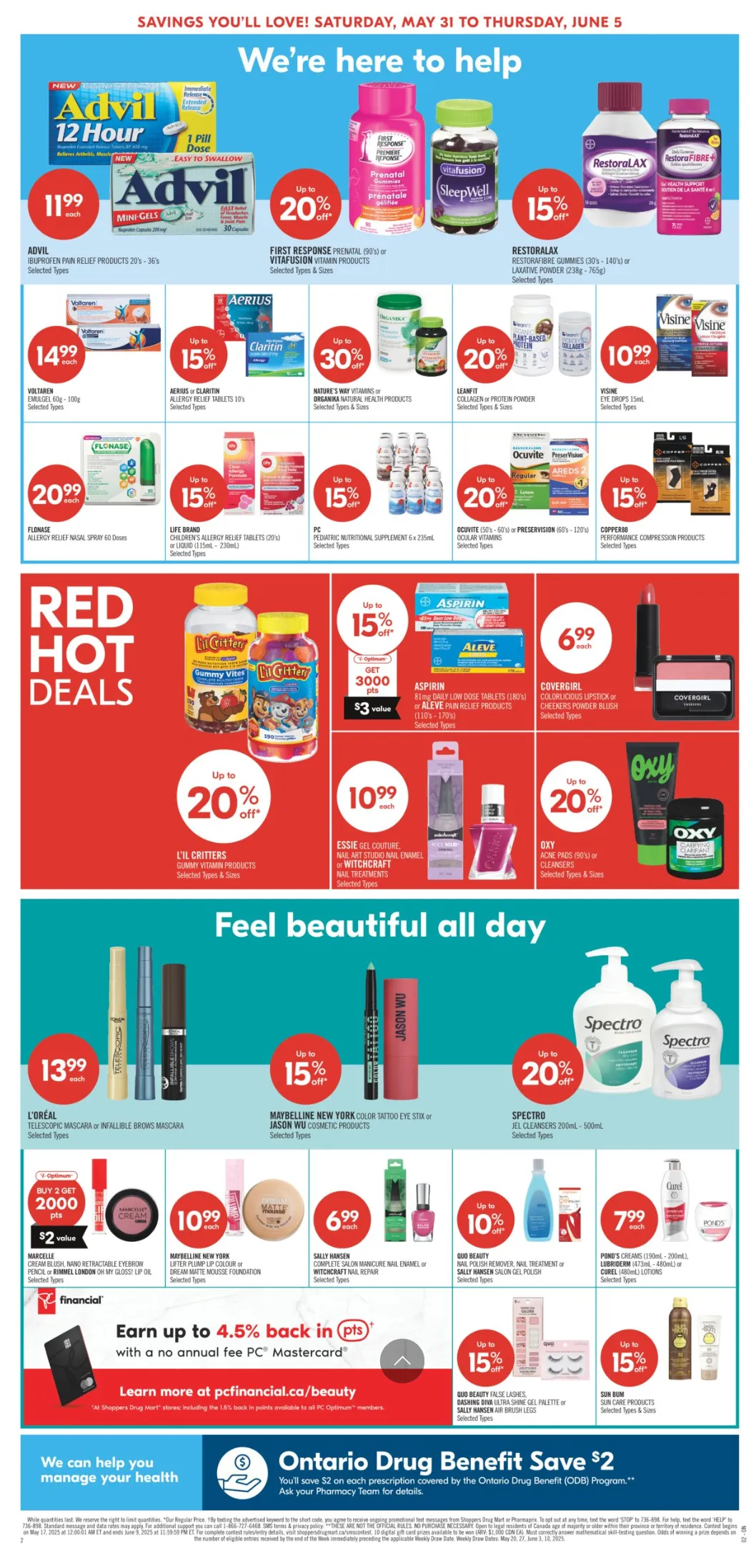 Shoppers Drug Mart Sales from May 31 to June 5 2025 - flyer page 13