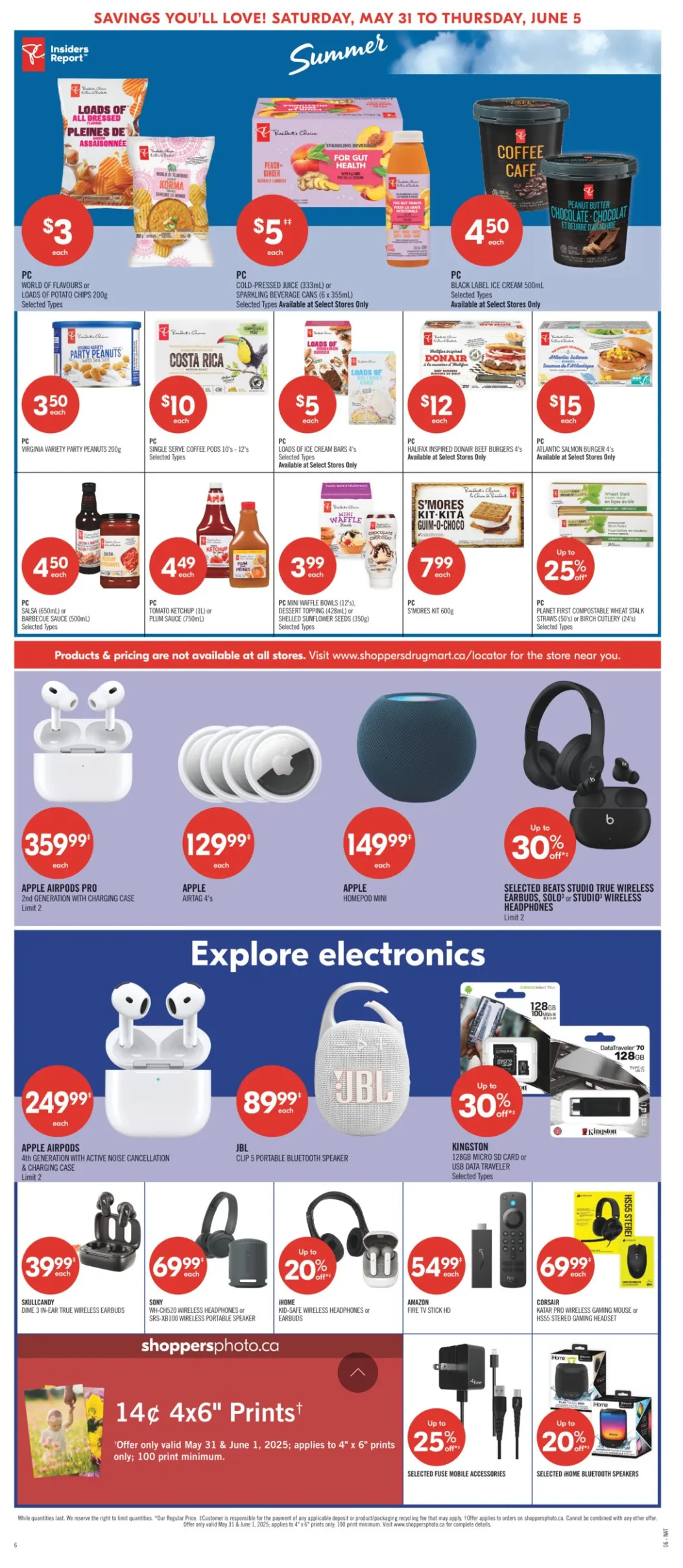 Shoppers Drug Mart Sales from May 31 to June 5 2025 - flyer page 4