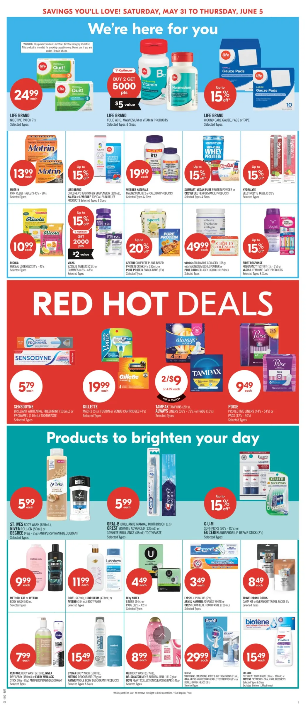 Shoppers Drug Mart Sales from May 31 to June 5 2025 - flyer page 8
