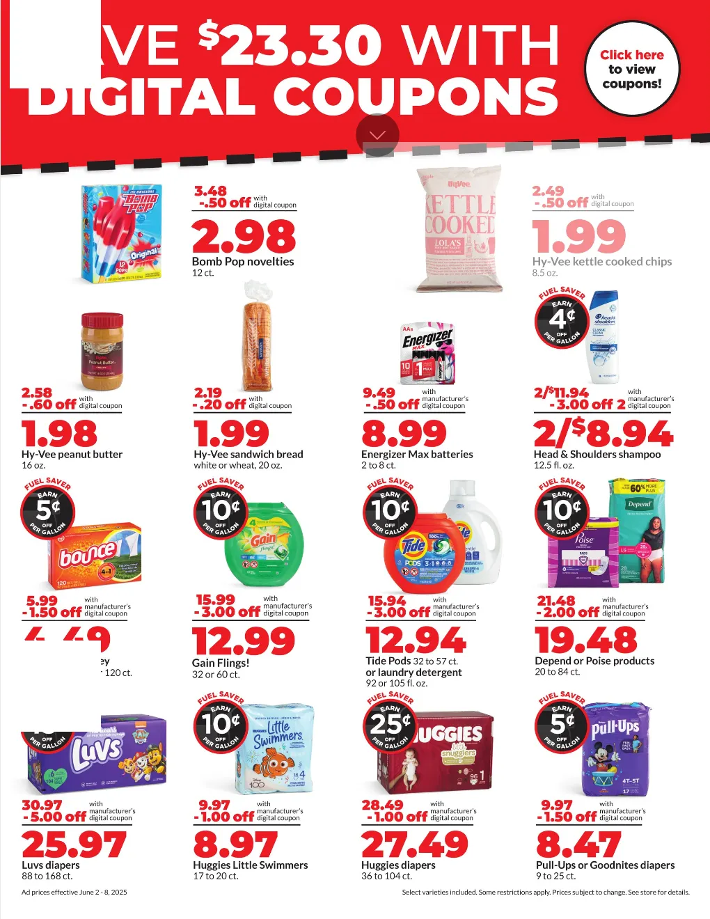 Weekly ad HyVee Sales from June 2 to June 8 2025 - Page 16