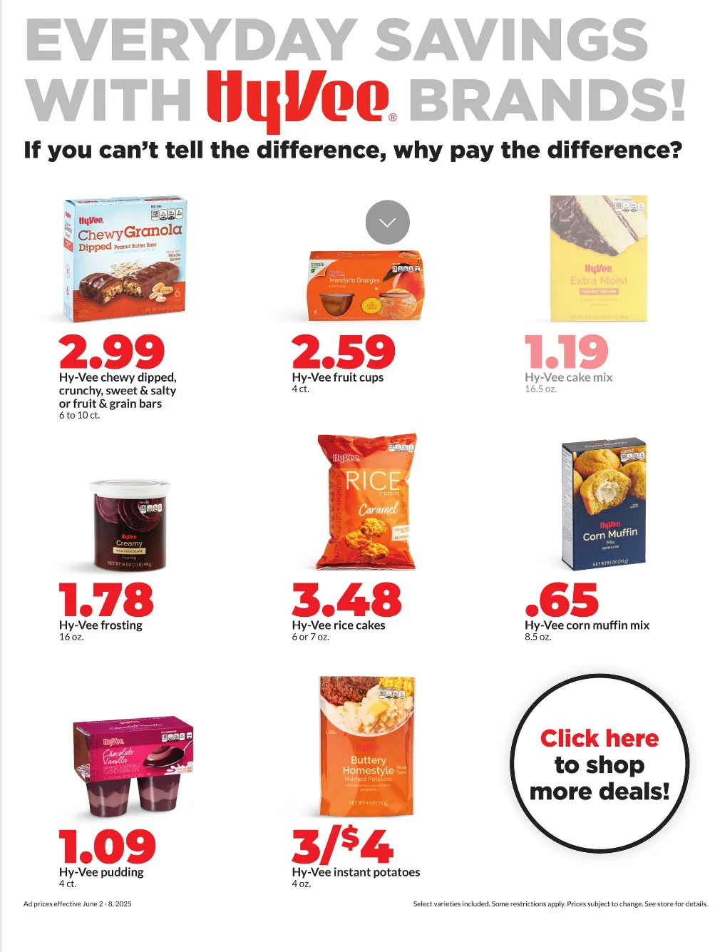 Weekly ad HyVee Sales from June 2 to June 8 2025 - Page 3