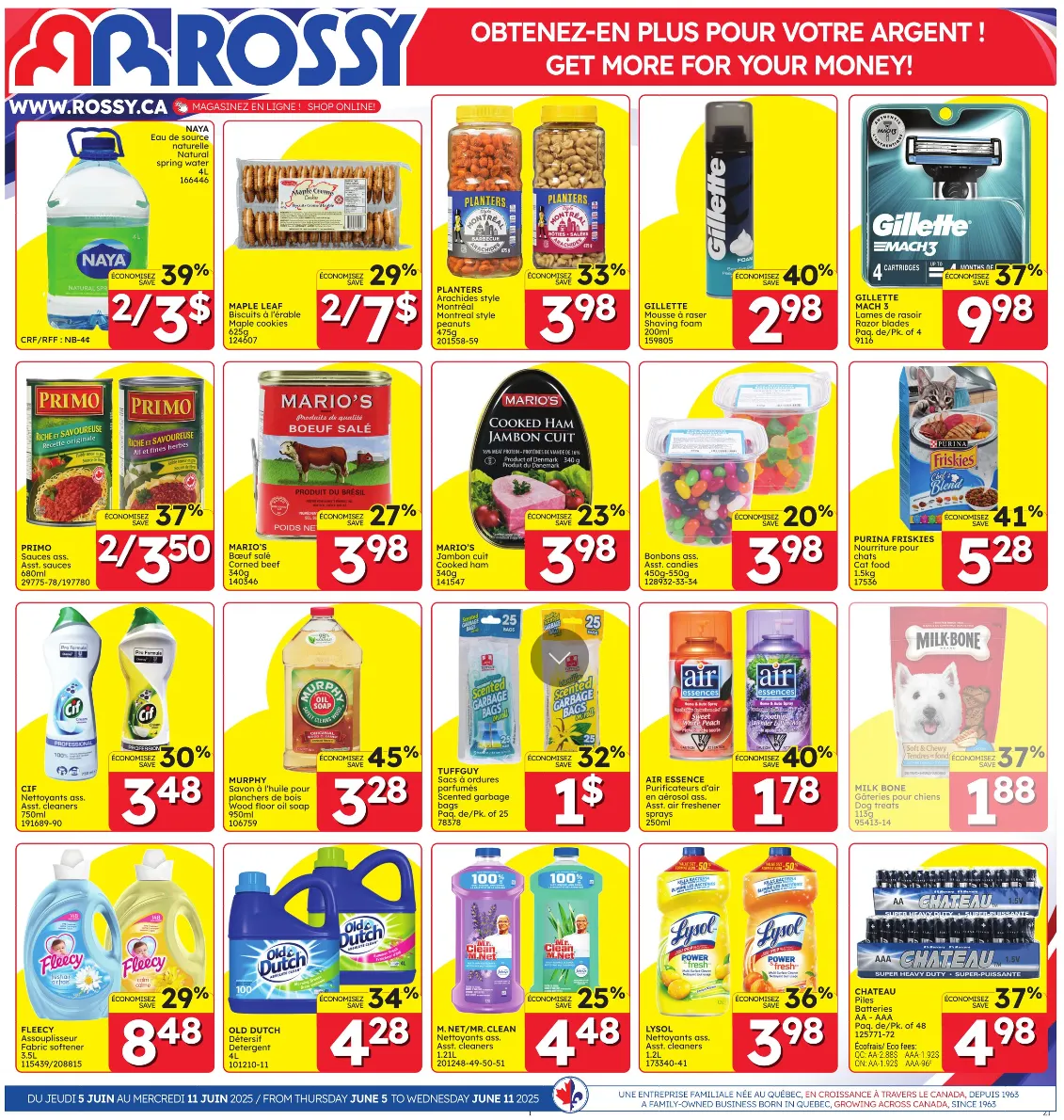 Rossy Sales from June 5 to June 11 2025 - flyer page 1