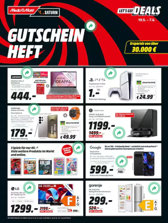 MediaMarkt Prospekte von 19. Mai bis 9. Juni 2025 - Prospekt seite 1