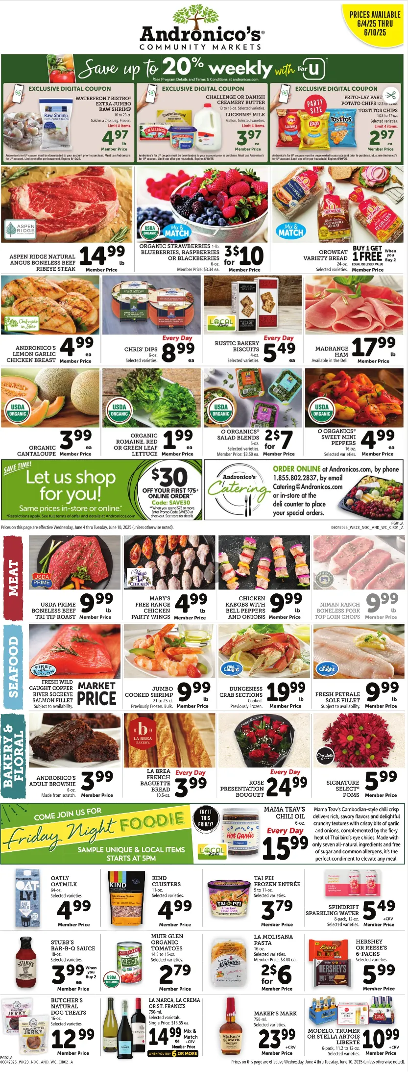 Weekly ad Andronico's weekly ads from June 4 to June 10 2025 - Page 