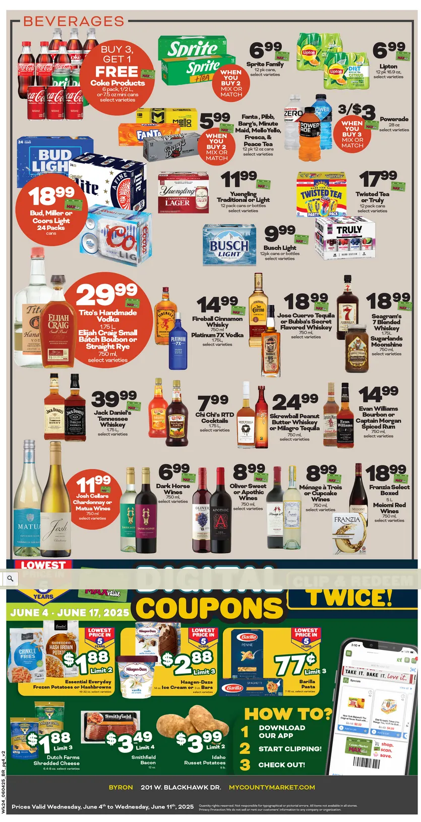 Weekly ad County Market Sales from June 4 to June 11 2025 - Page 7
