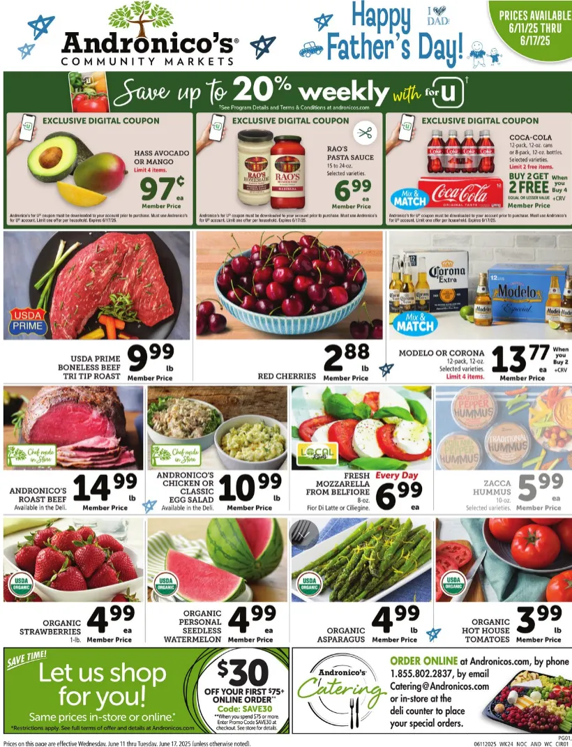 Weekly ad Andronico's weekly ads from June 11 to June 17 2025 - Page 