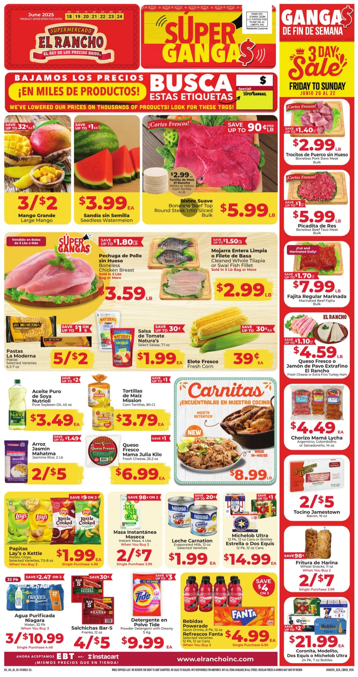 Weekly ad El Rancho Sales from June 18 to June 24 2025 - Page 1