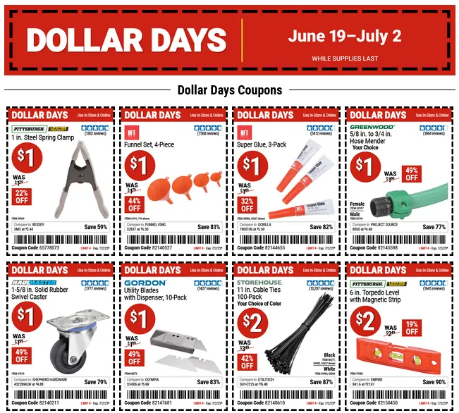 Weekly ad Harbor Freight weekly ads from June 19 to July 2 2025 - Page 1