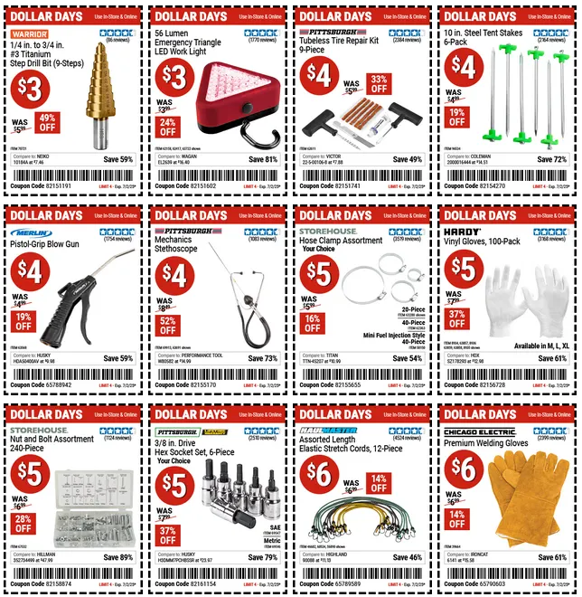 Weekly ad Harbor Freight weekly ads from June 19 to July 2 2025 - Page 2