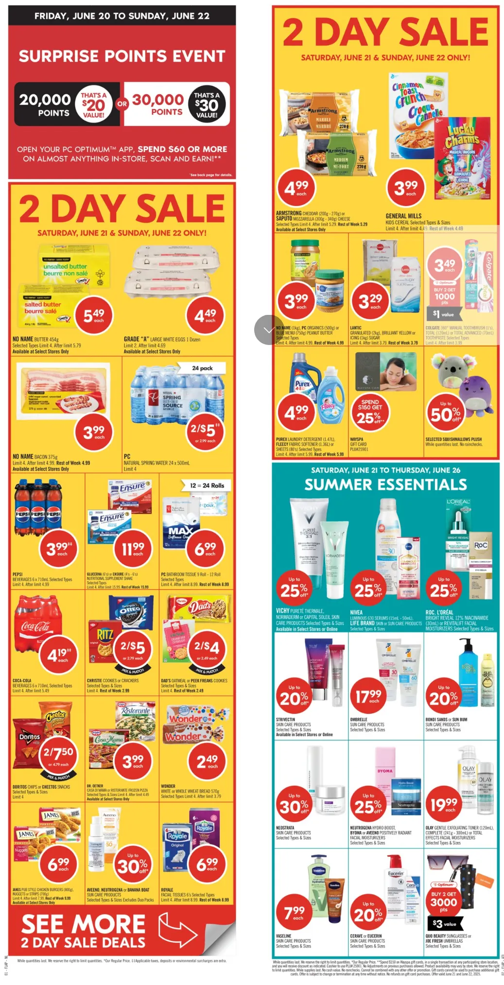 Shoppers Drug Mart flyers from June 20 to June 26 2025 - flyer page 1