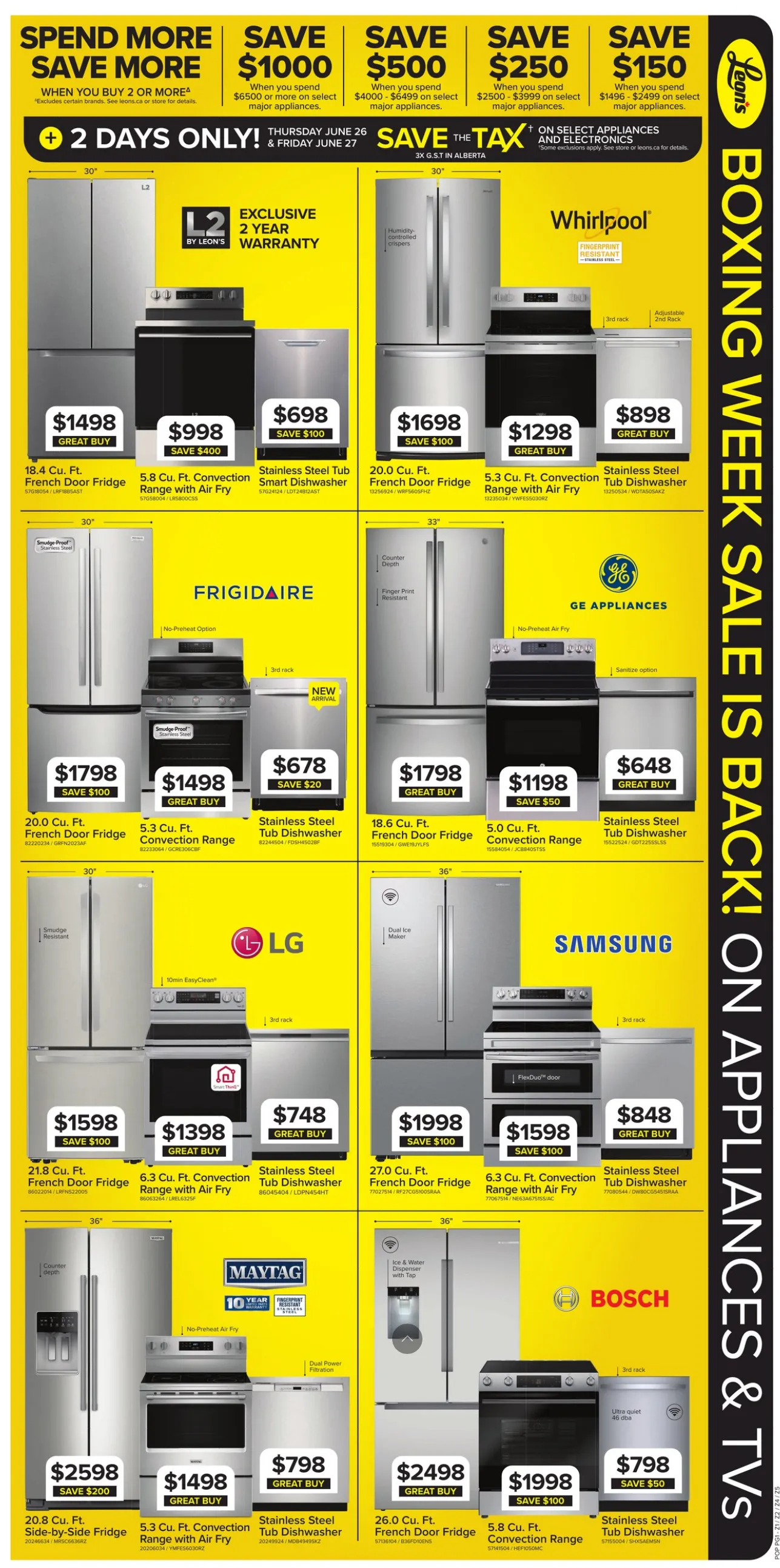 Leon's Sales from June 26 to July 16 2025 - flyer page 3