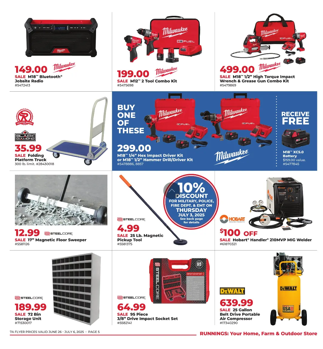 Weekly ad Runnings Sales from June 26 to July 9 2025 - Page 4