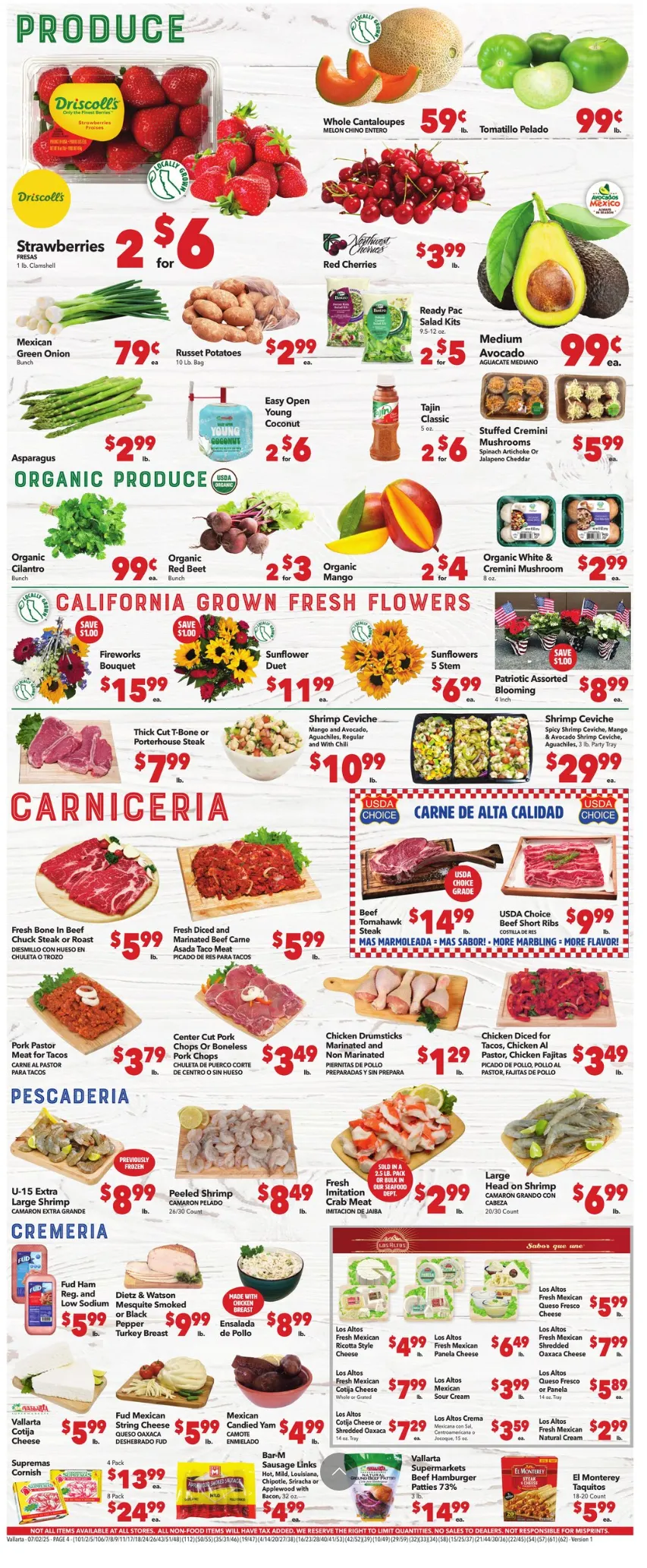 Weekly ad Vallarta Sales from July 2 to July 11 2025 - Page 4