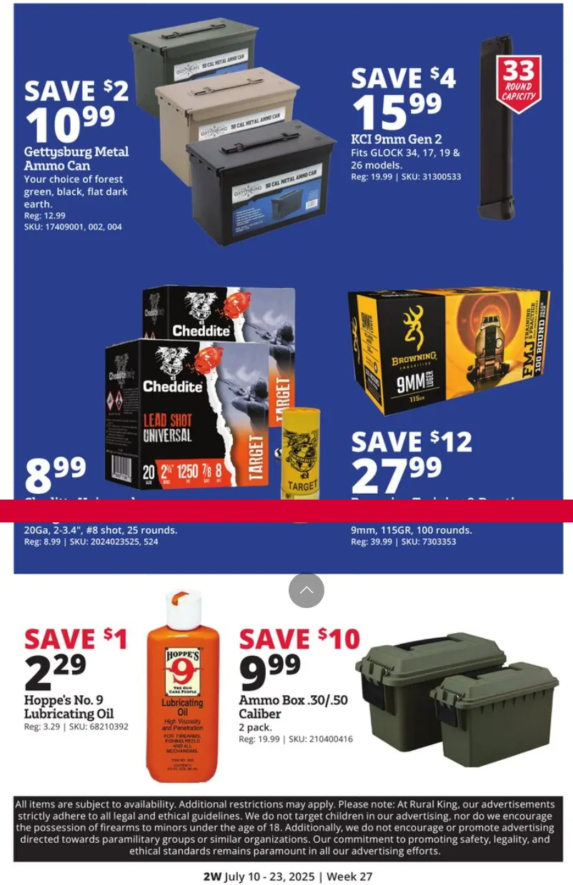 Weekly ad Rural King Sales from July 10 to July 23 2025 - Page 3