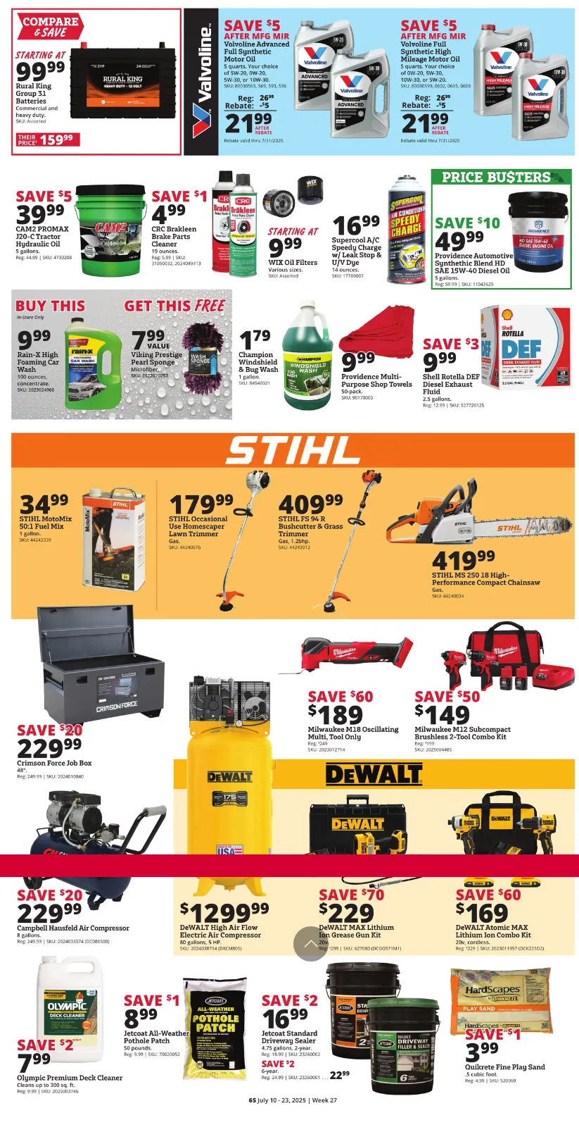 Weekly ad Rural King Sales from July 10 to July 23 2025 - Page 4