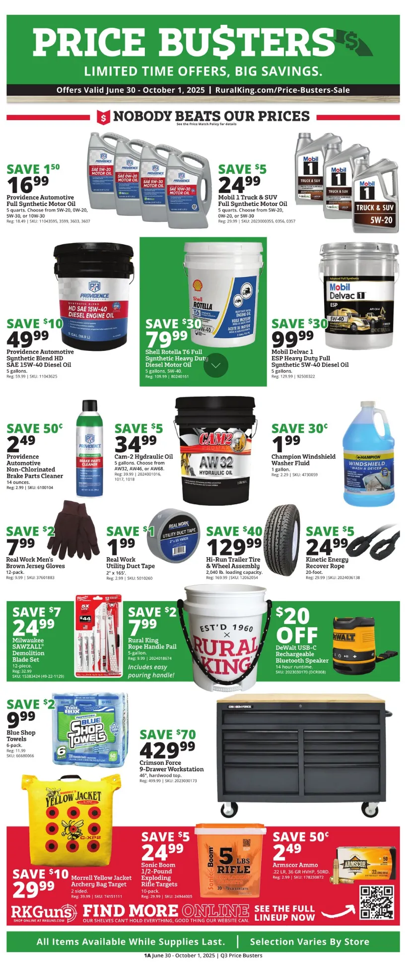 Weekly promotion Rural King Sales spanning from August 7 to August 20 2025 - Page  for Catalogue 365