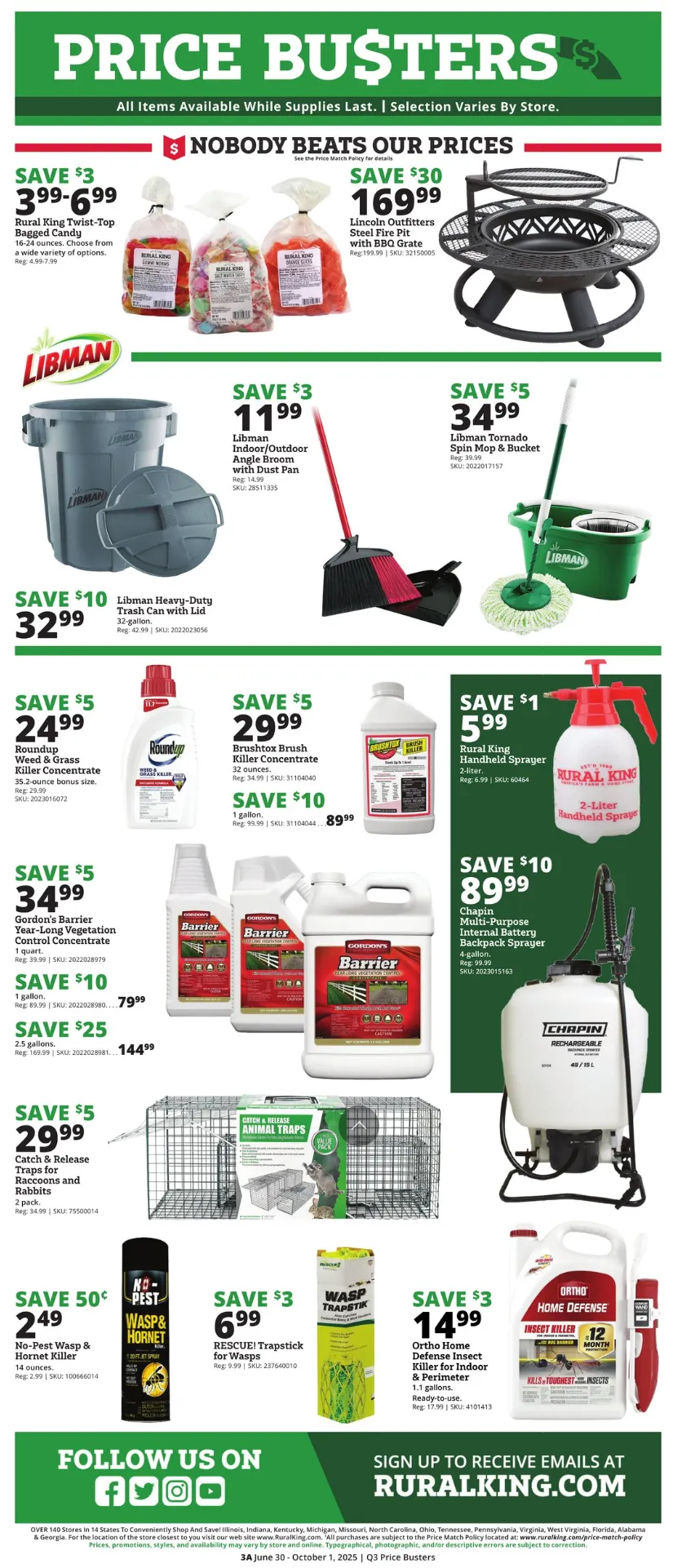 Weekly ad Rural King Sales from June 30 to October 1 2025 - Page 3