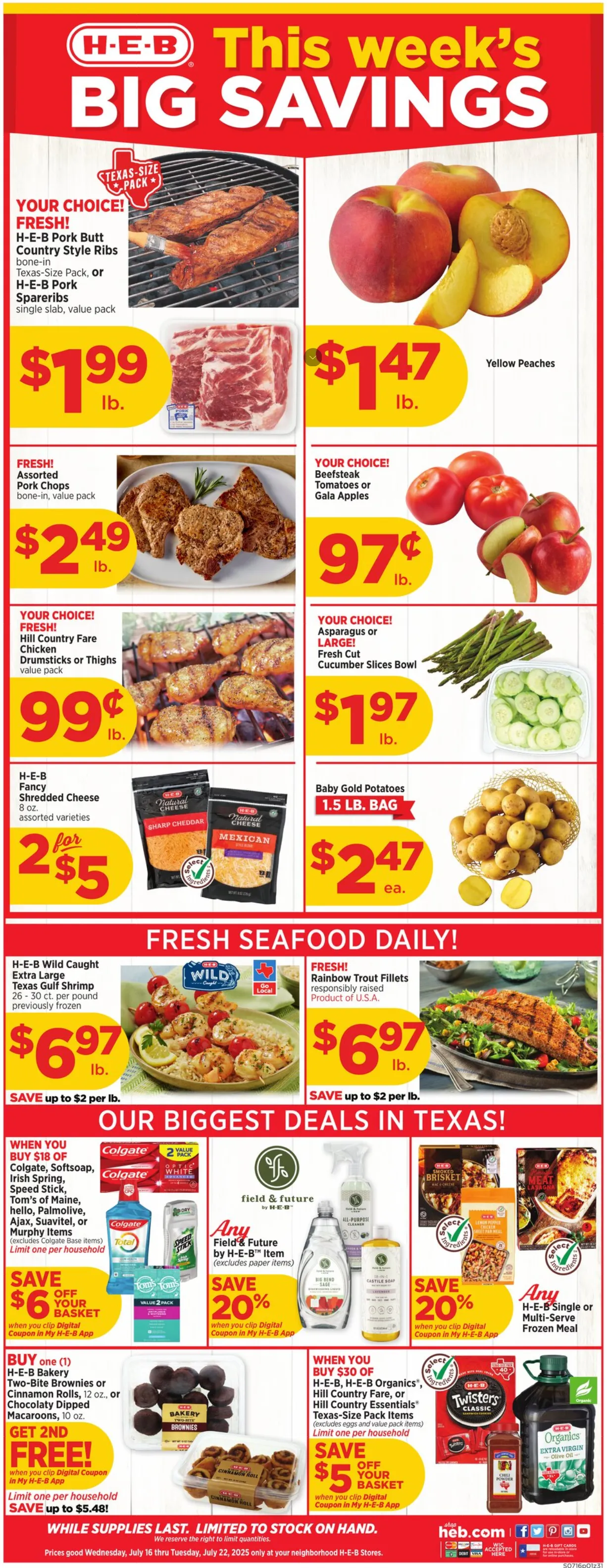 Weekly ad H-E-B weekly ads from July 16 to July 22 2025 - Page 