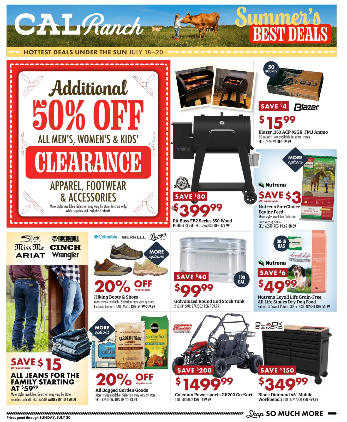 Weekly ad C-A-L Ranch Stores weekly ads from July 18 to July 20 2025 - Page 1