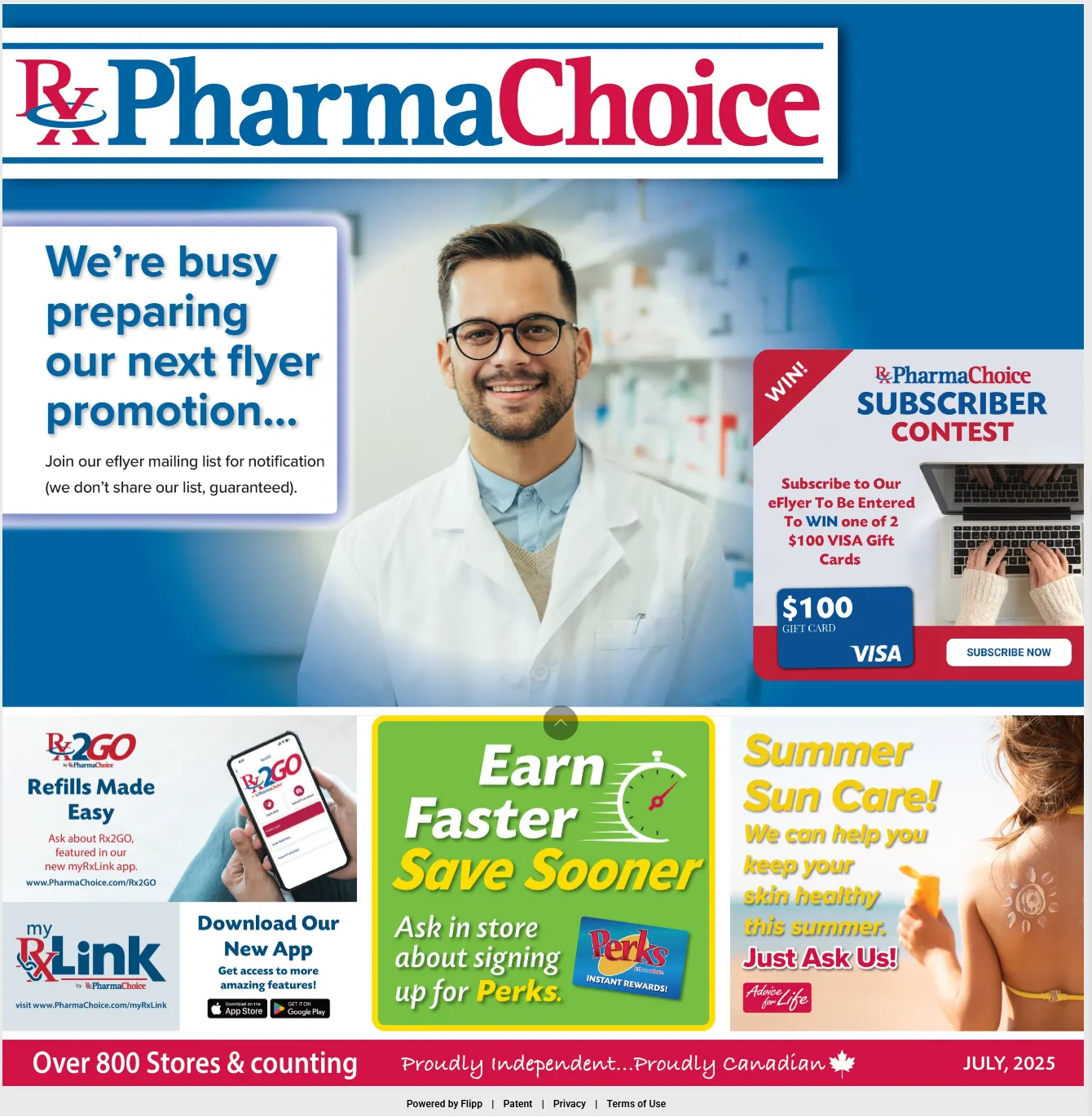 PharmaChoice flyers from July 24 to July 30 2025 - flyer page