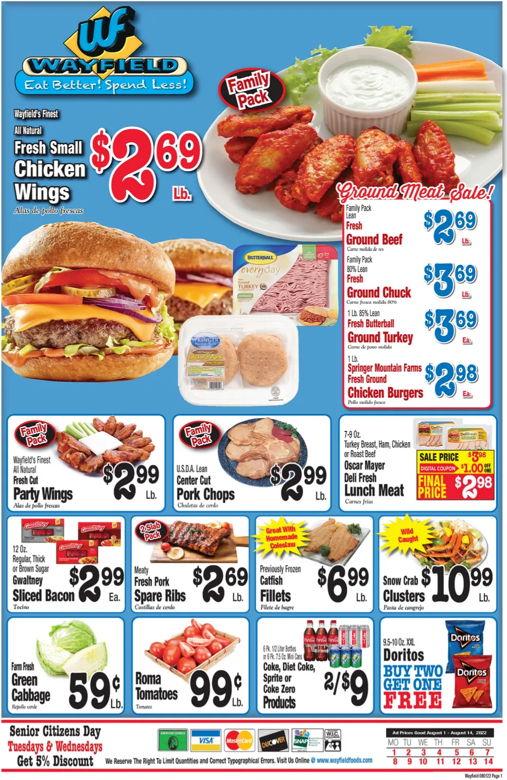 Weekly ad Wayfield Sales from August 1 to August 14 2025 - Page