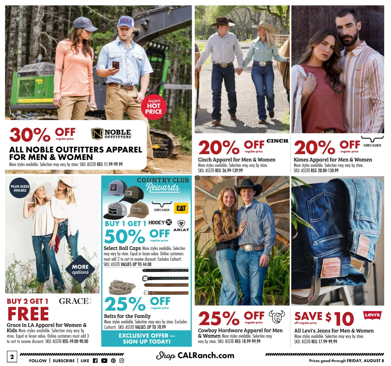 Weekly ad C-A-L Ranch Stores Sales from July 30 to August 8 2025 - Page 2