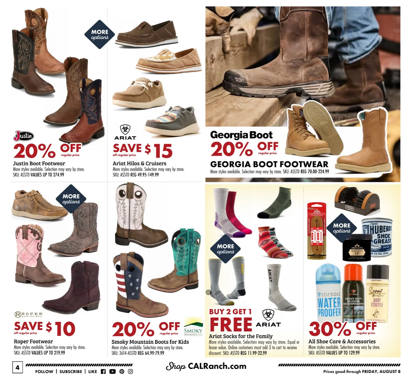 Weekly ad C-A-L Ranch Stores Sales from July 30 to August 8 2025 - Page 4