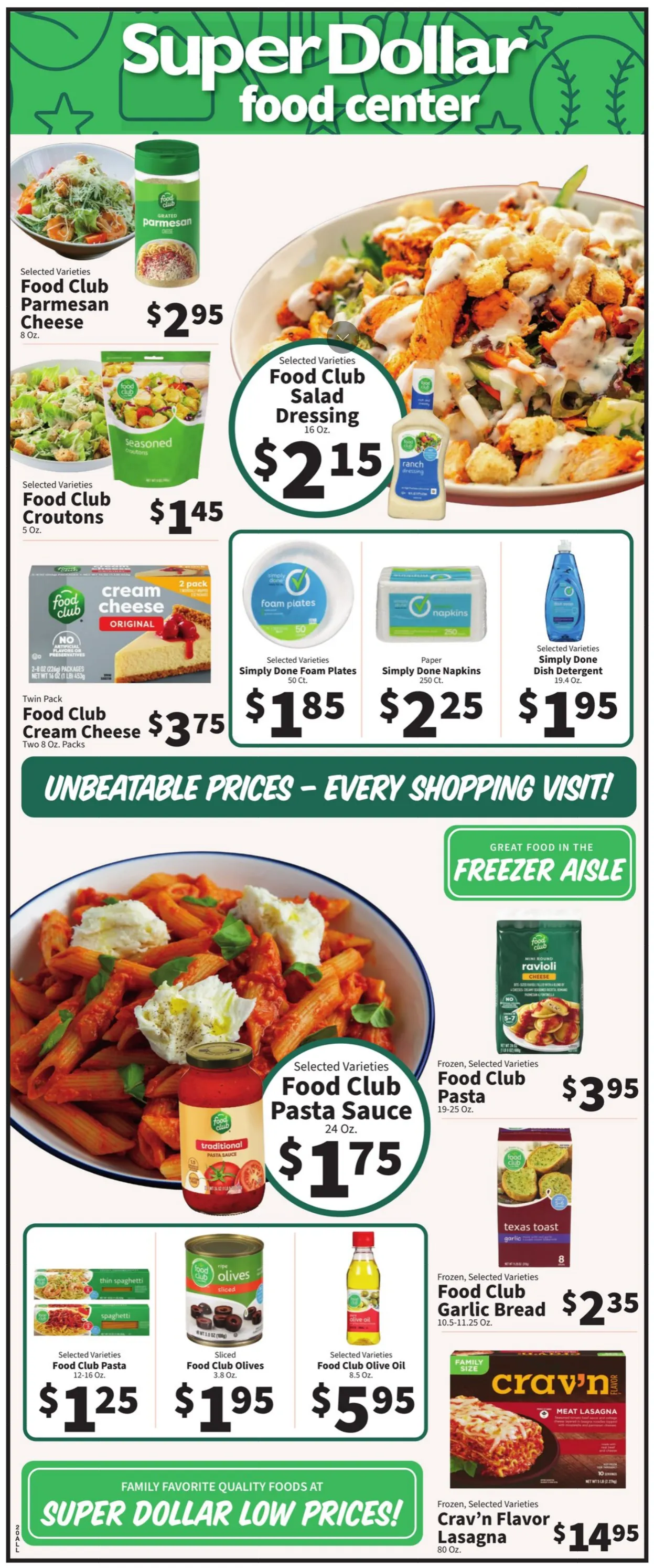 Weekly ad Super Dollar Food Center Sales from July 30 to August 5 2025 - Page 2