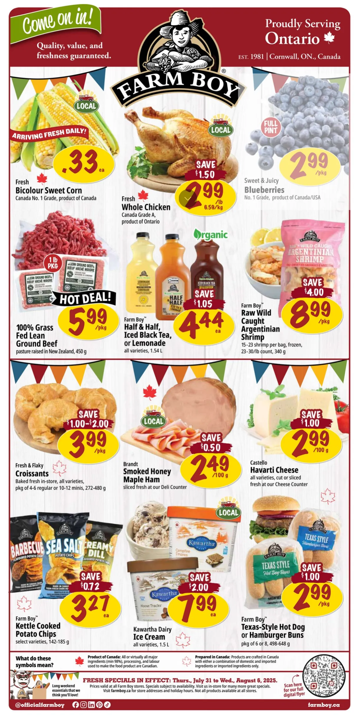 Farm Boy Sales from July 31 to August 6 2025 - flyer page 