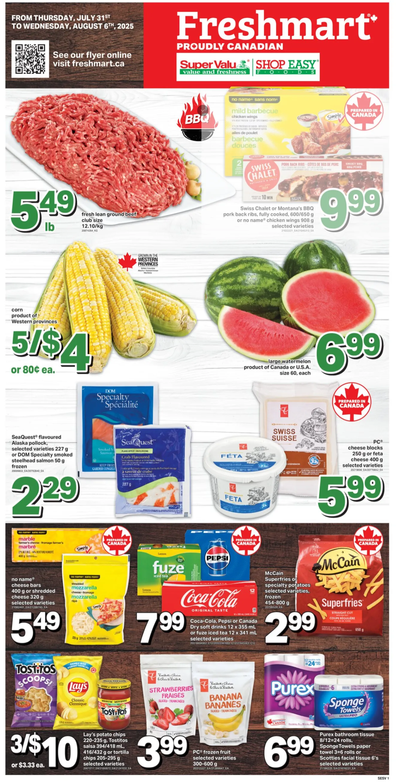 Freshmart Sales from July 31 to August 6 2025 - flyer page 1