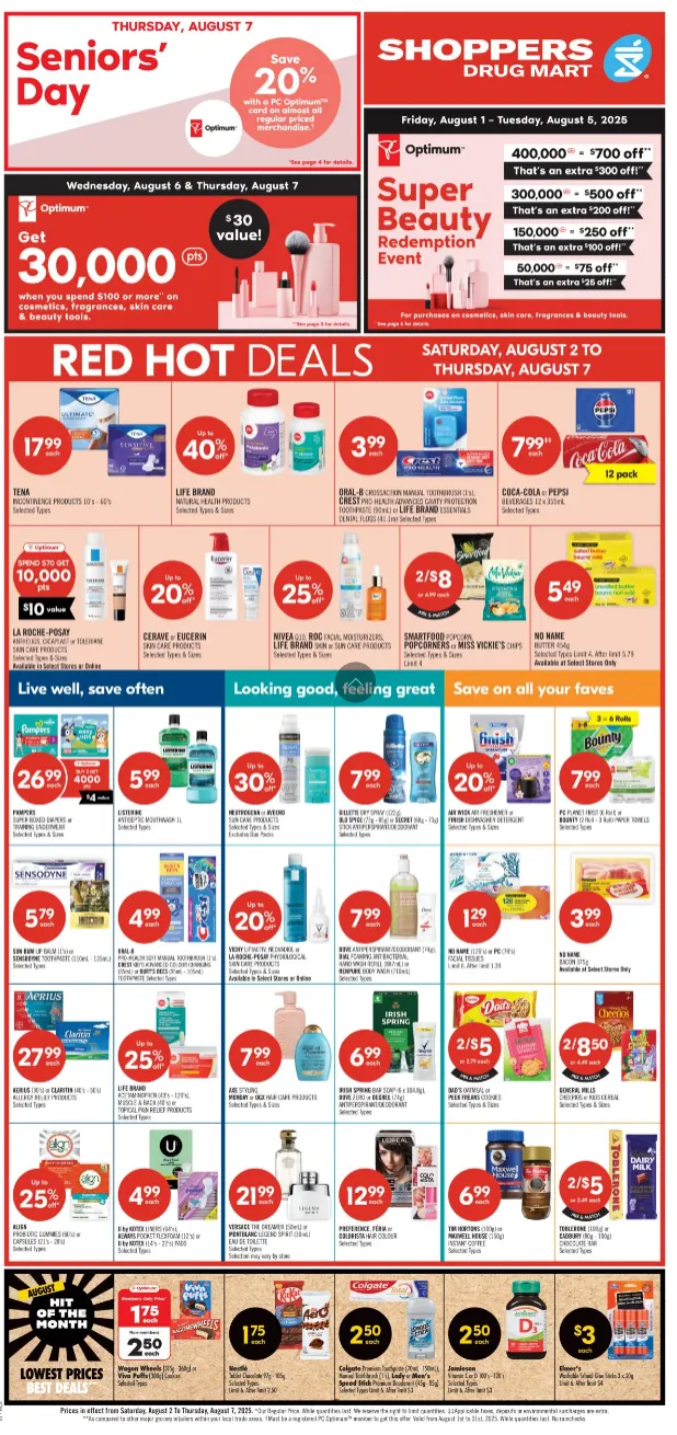 Shoppers Drug Mart flyers from August 2 to August 7 2025 - flyer page 13