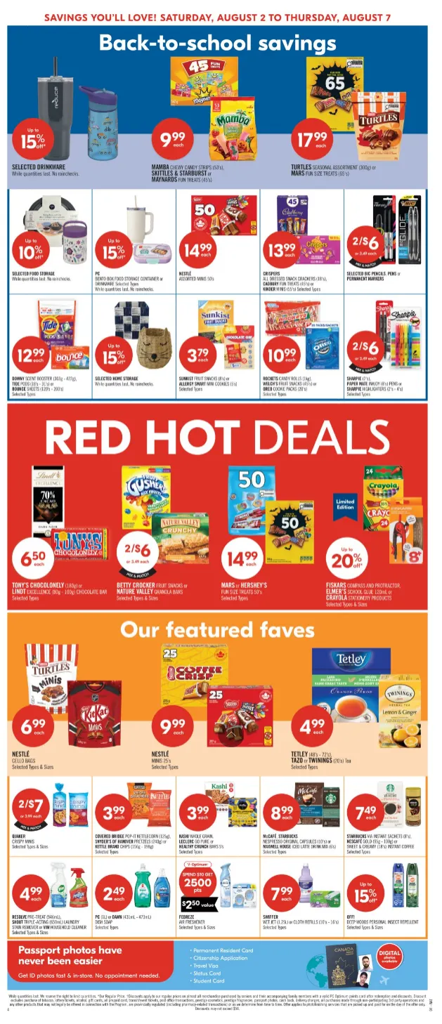 Shoppers Drug Mart flyers from August 2 to August 7 2025 - flyer page 14