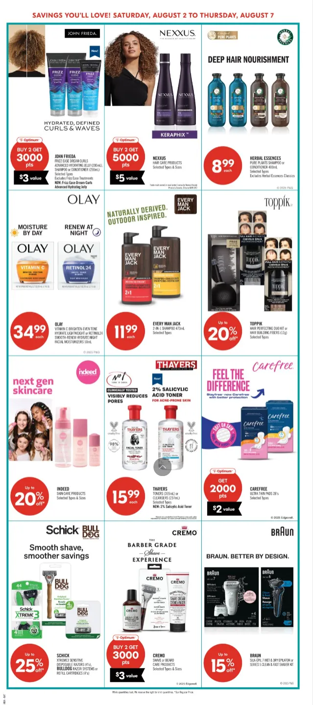 Shoppers Drug Mart flyers from August 2 to August 7 2025 - flyer page 10