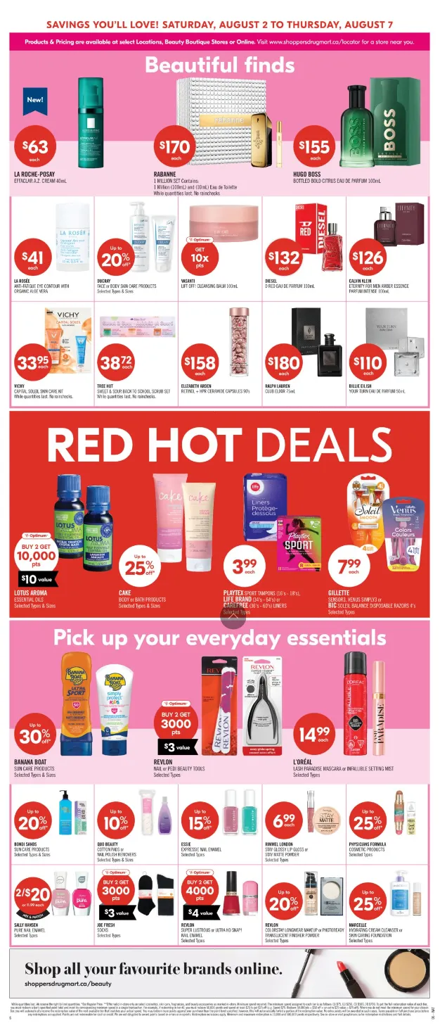 Shoppers Drug Mart flyers from August 2 to August 7 2025 - flyer page 9